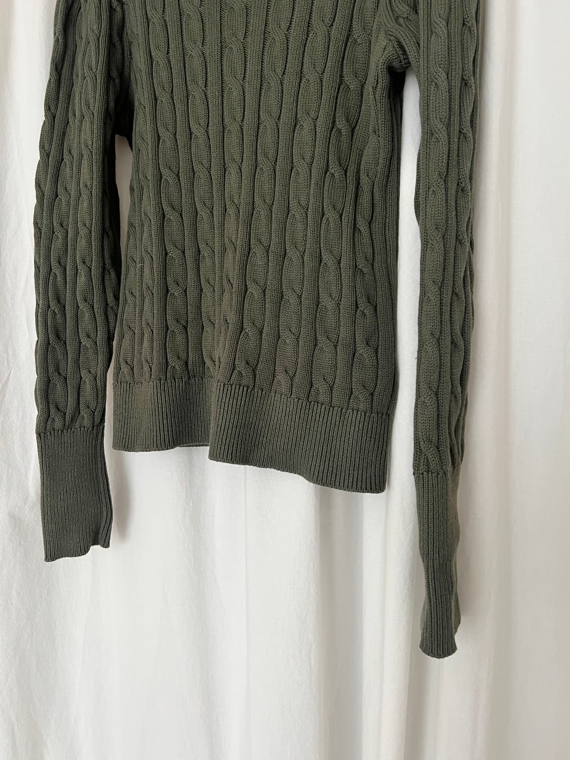 Lauren Ralph Lauren Puff-Sleeve Cable Kn 상품이미지5