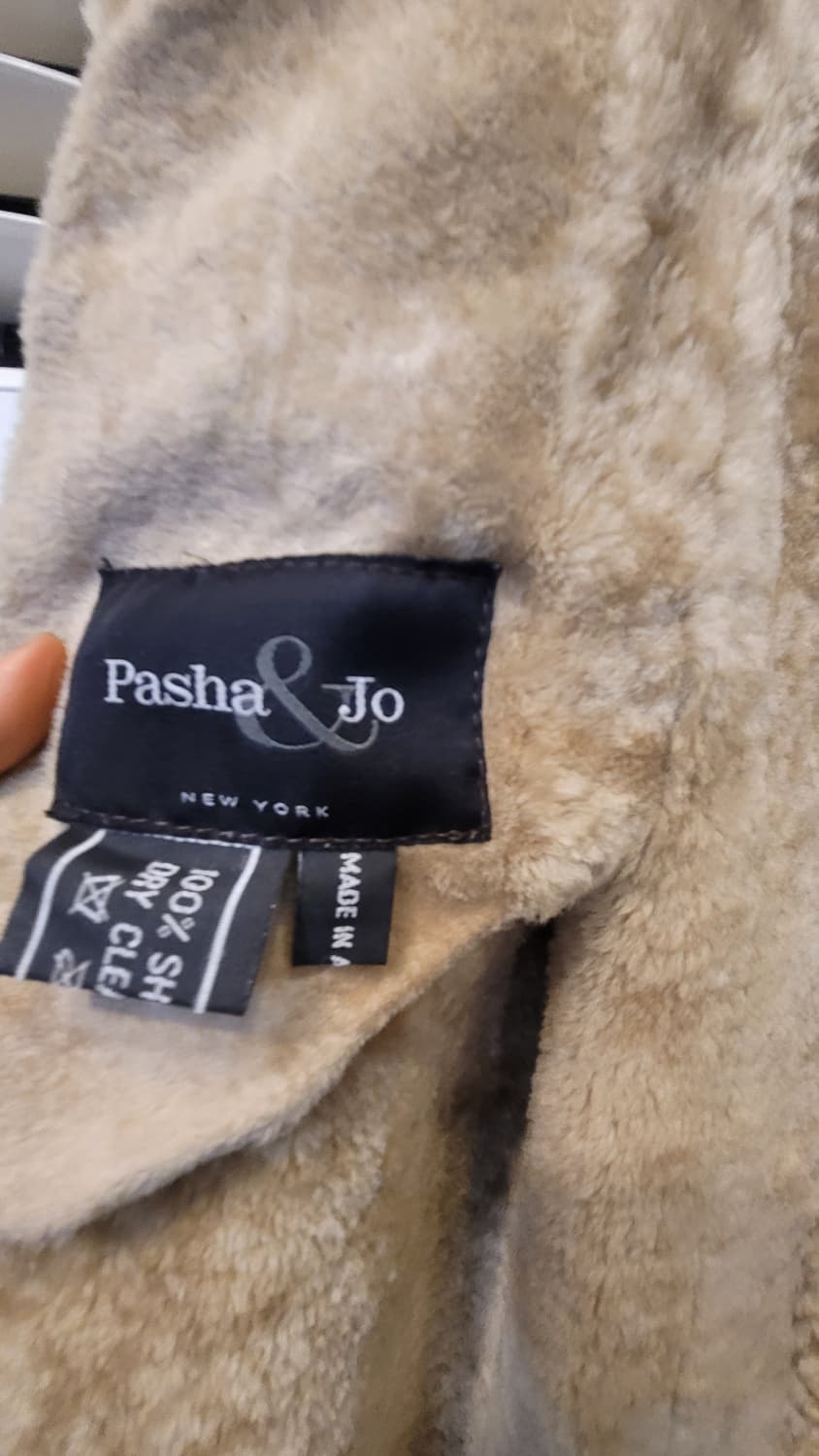 시어링 양가죽 양털 리얼 후드 롱 무스탕 상품이미지8