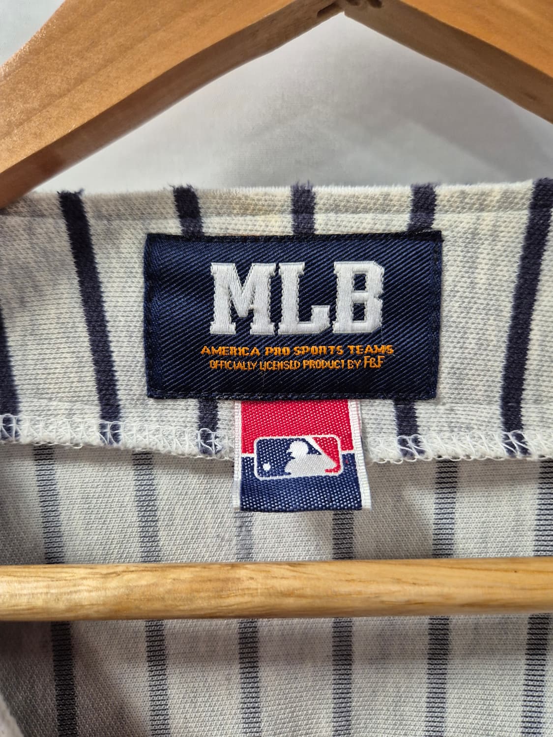 *무료배송*MLB 뉴욕 양키즈  나그랑 베이스볼 져지105사이즈(상태A급 상품이미지6