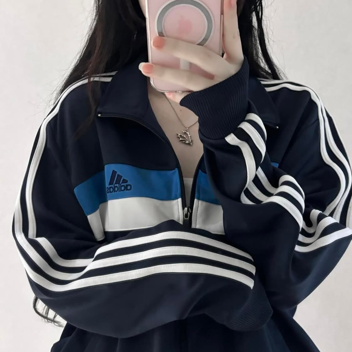 아디다스 돌핀 데일리 져지 집업 트랙탑 상품이미지2