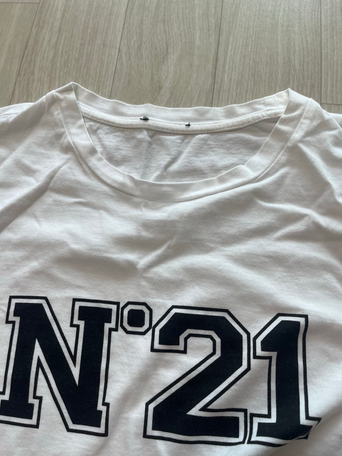 N21 로고반팔티셔츠 xs 상품이미지2