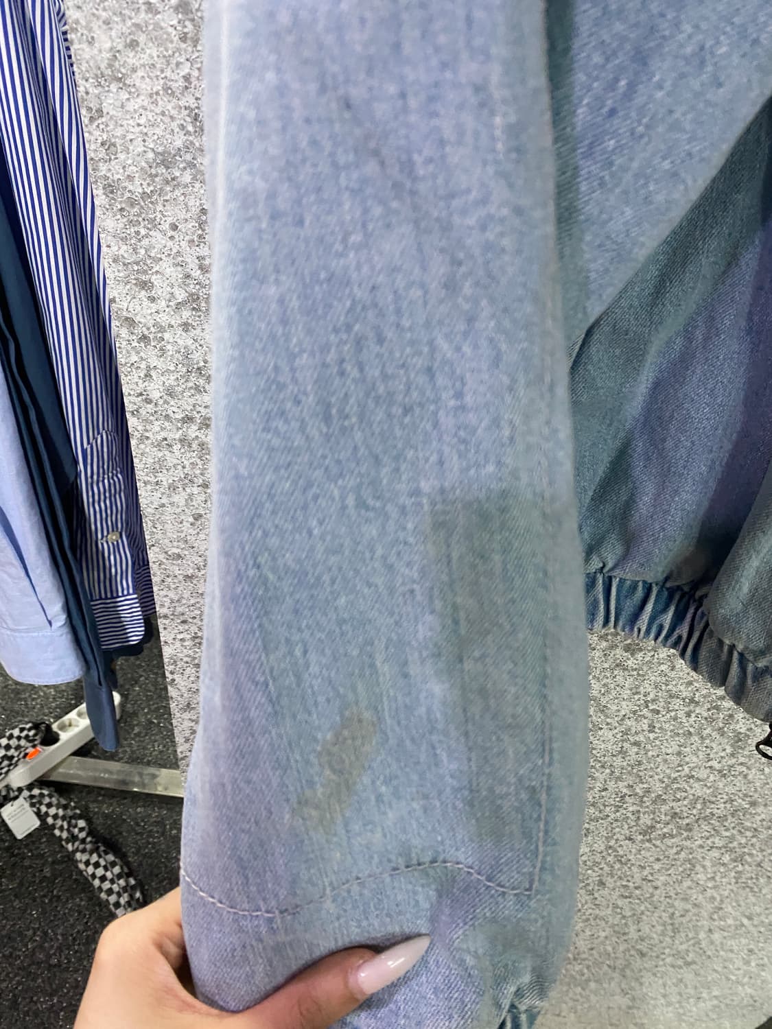 어텐션로우 데님 블루종 자켓 B5057 상품이미지7