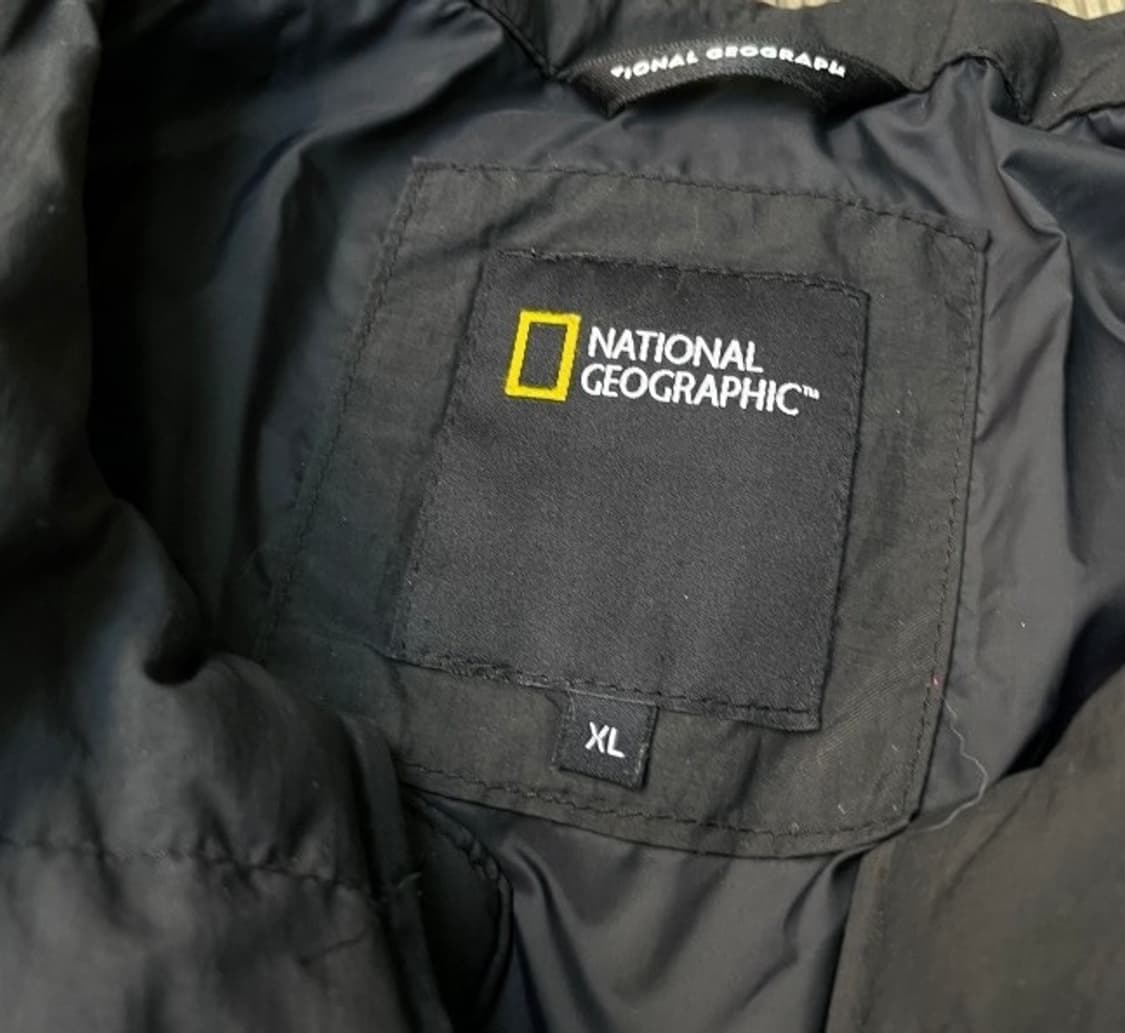 내셔널지오그래픽 오리털 덕다운 경량점퍼 경량패딩 105/XL 상품이미지3