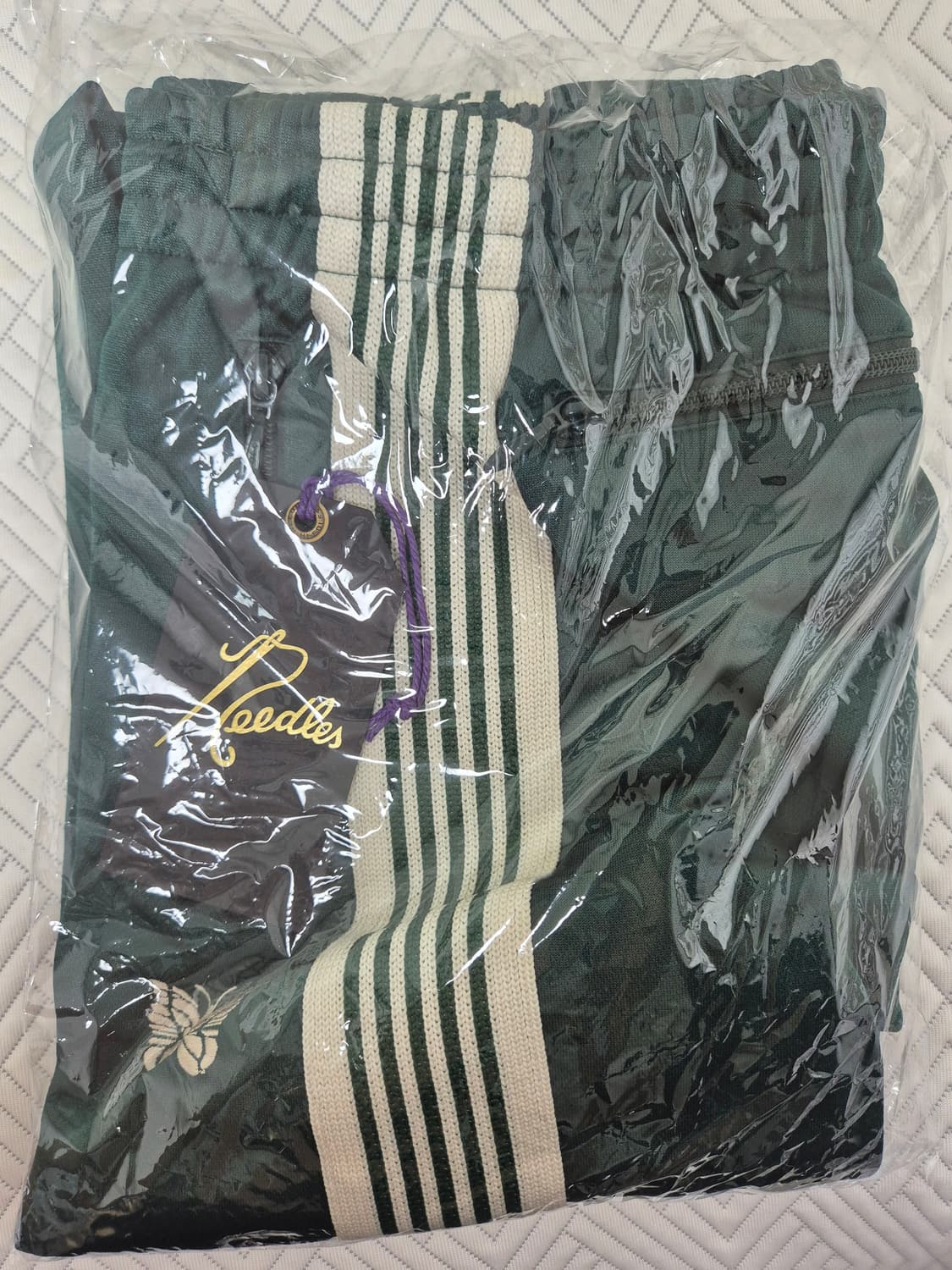 니들스 x LHP H.D. 트랙 팬츠 폴리 스무스 그린 상품이미지2