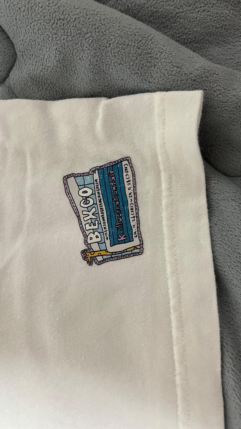 XL 왼그기그 기린 부산 티셔츠 상품이미지3