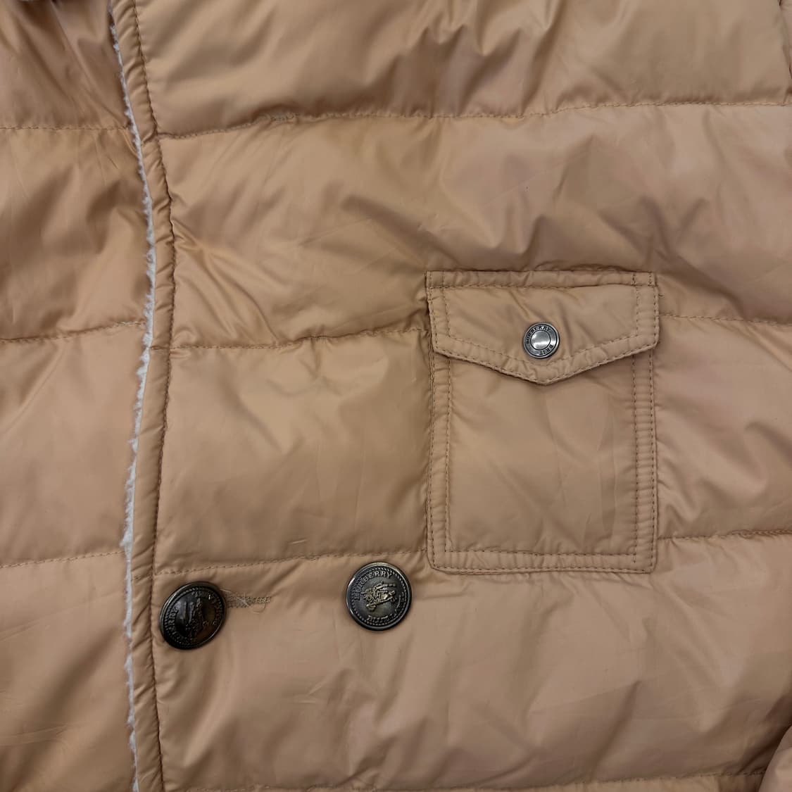 버버리 카라 패딩 자켓 상품이미지3