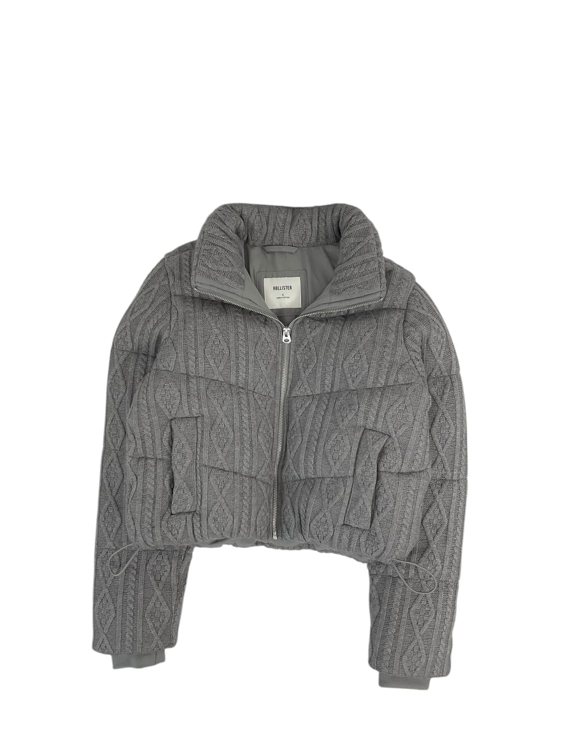 홀리스터 니트 숏 패딩 (s) 상품이미지1