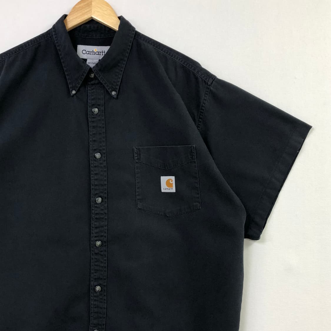 Xxl 칼하트 블랙 워크 셔츠 상품이미지1