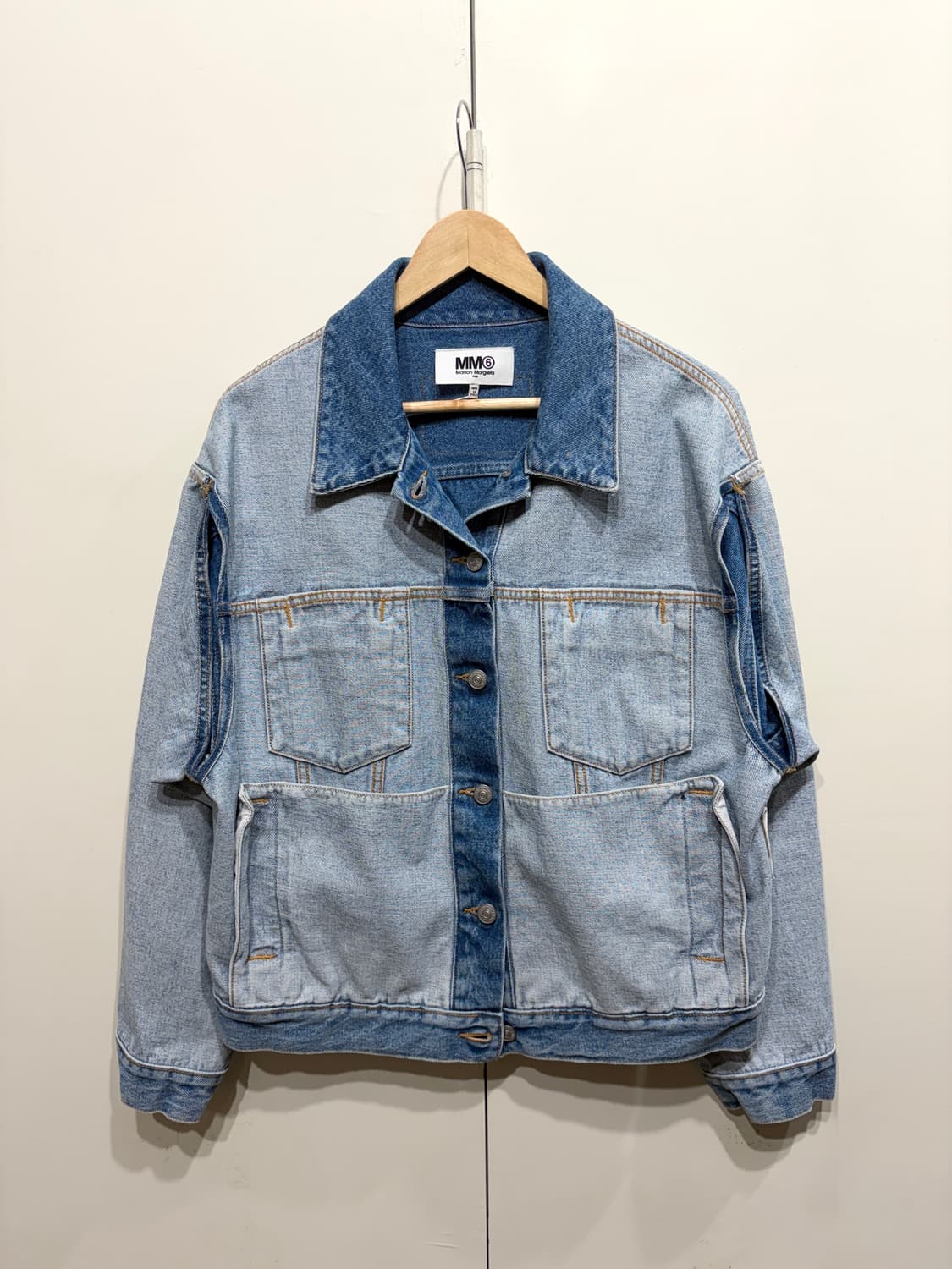 21AW 메종 마르지엘라 인사이드 아웃 리버서블 데님 자켓 상품이미지1