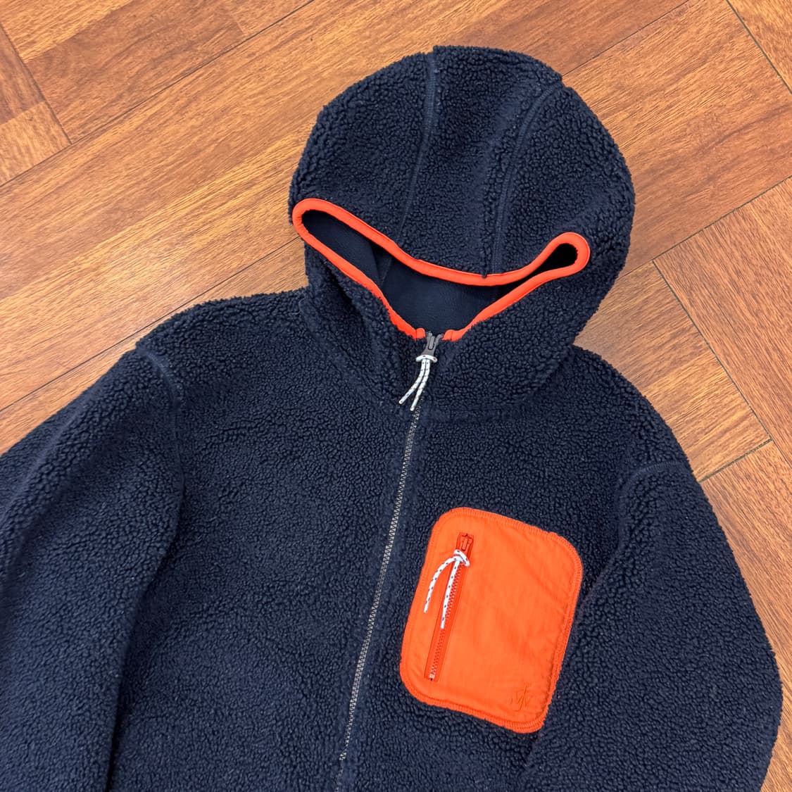 여성용 M 유니클로 X J.W앤더슨 플리스 후드 집업  상품이미지2