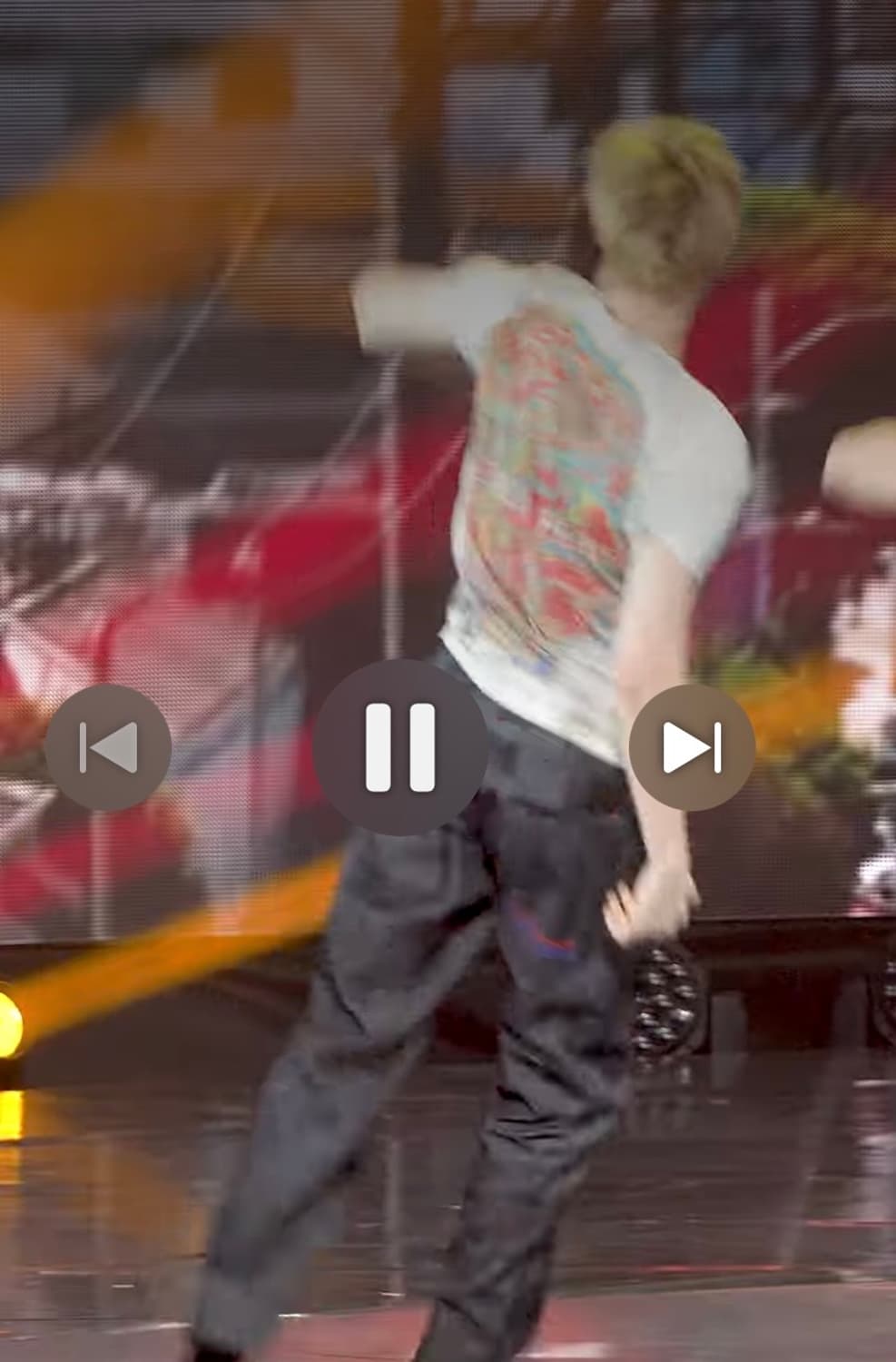 tender person 그래픽 반팔티셔츠 1사이즈 (마틴 착용) 상품이미지3