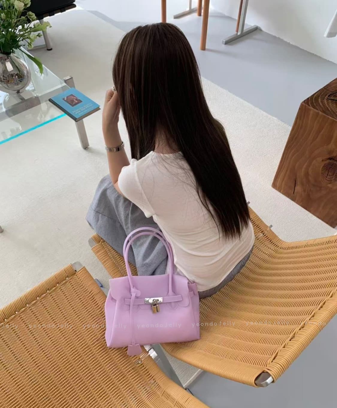 S.M제작!🤍미니 사이즈 버킨 버킨젤리백🪽 상품이미지8