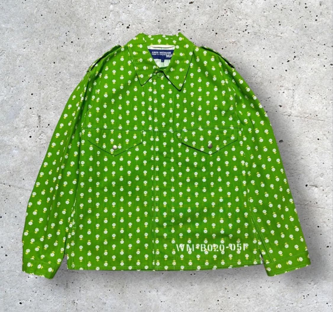 준야 와타나베 플라워 팬턴데님자켓 상품이미지1