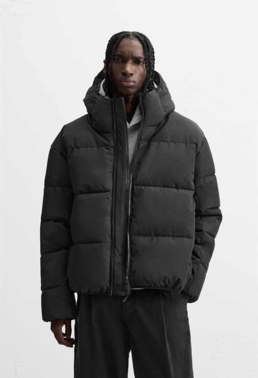 자라 후드 패딩 상품이미지1