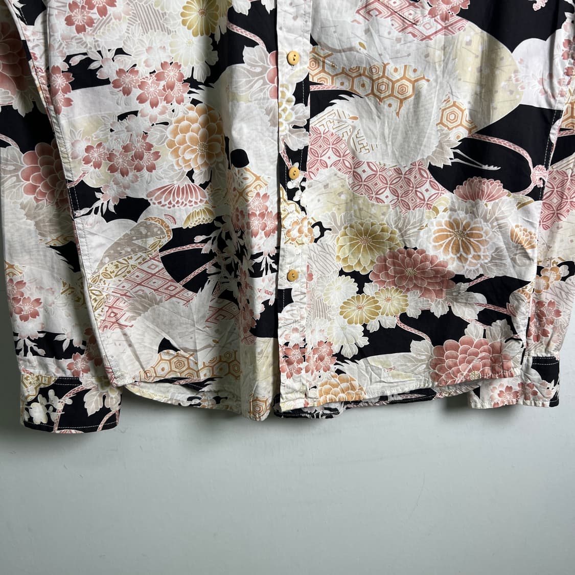 타케오 키쿠치 와가라 패턴 셔츠  상품이미지5