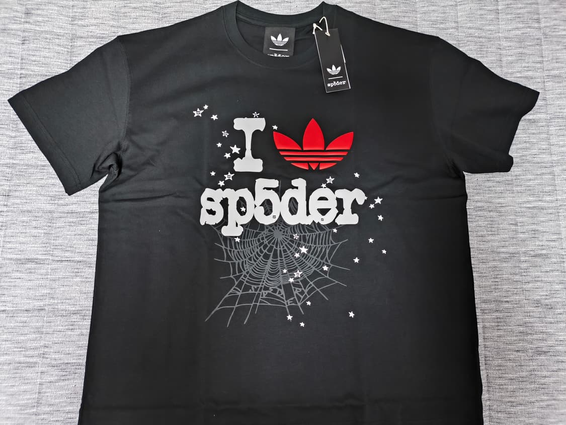 Sp5der 스파이더 x 아디다스 반팔 XL 상품이미지3
