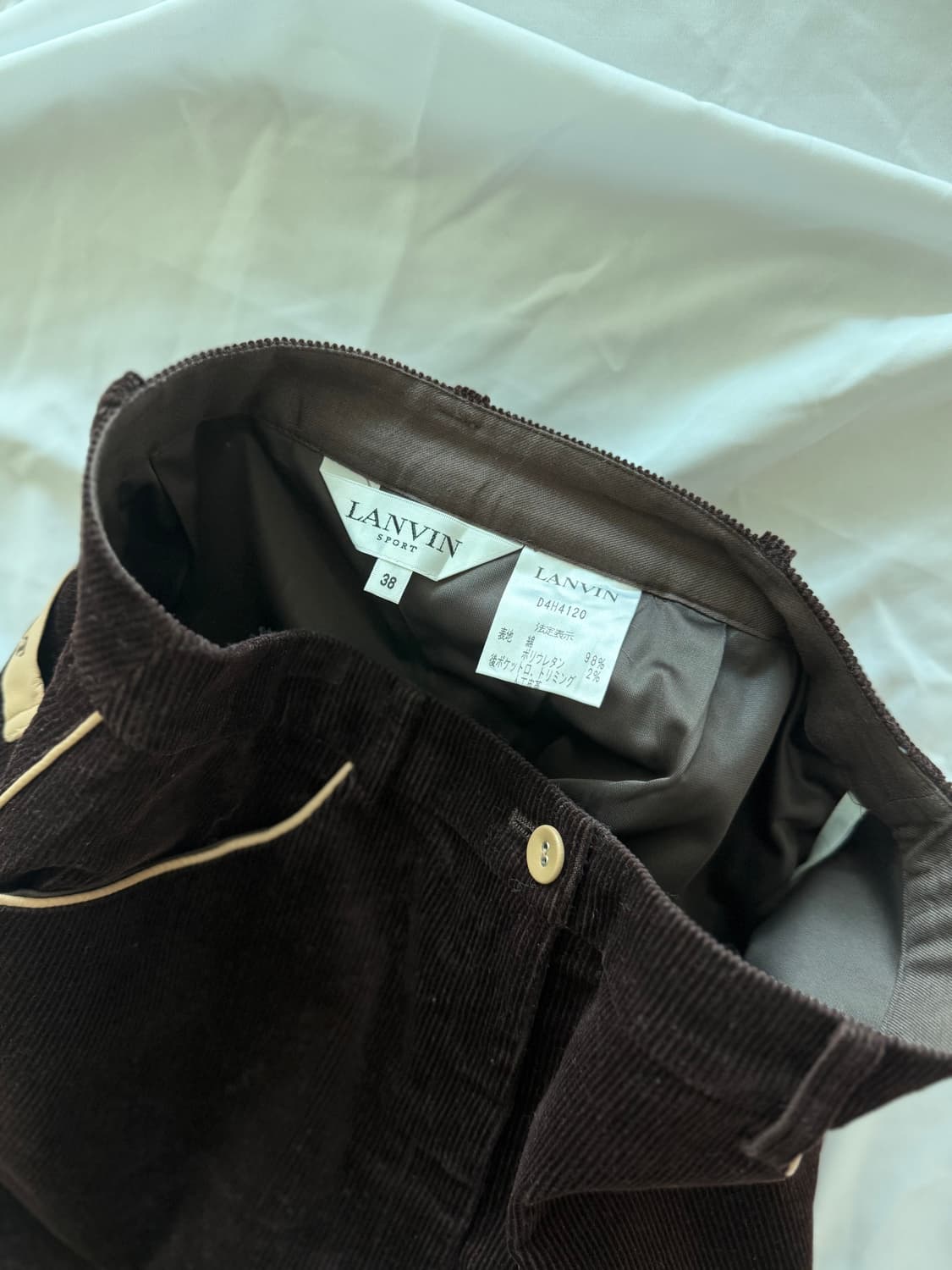 랑방스포츠 코듀로이 하프  팬츠 상품이미지5