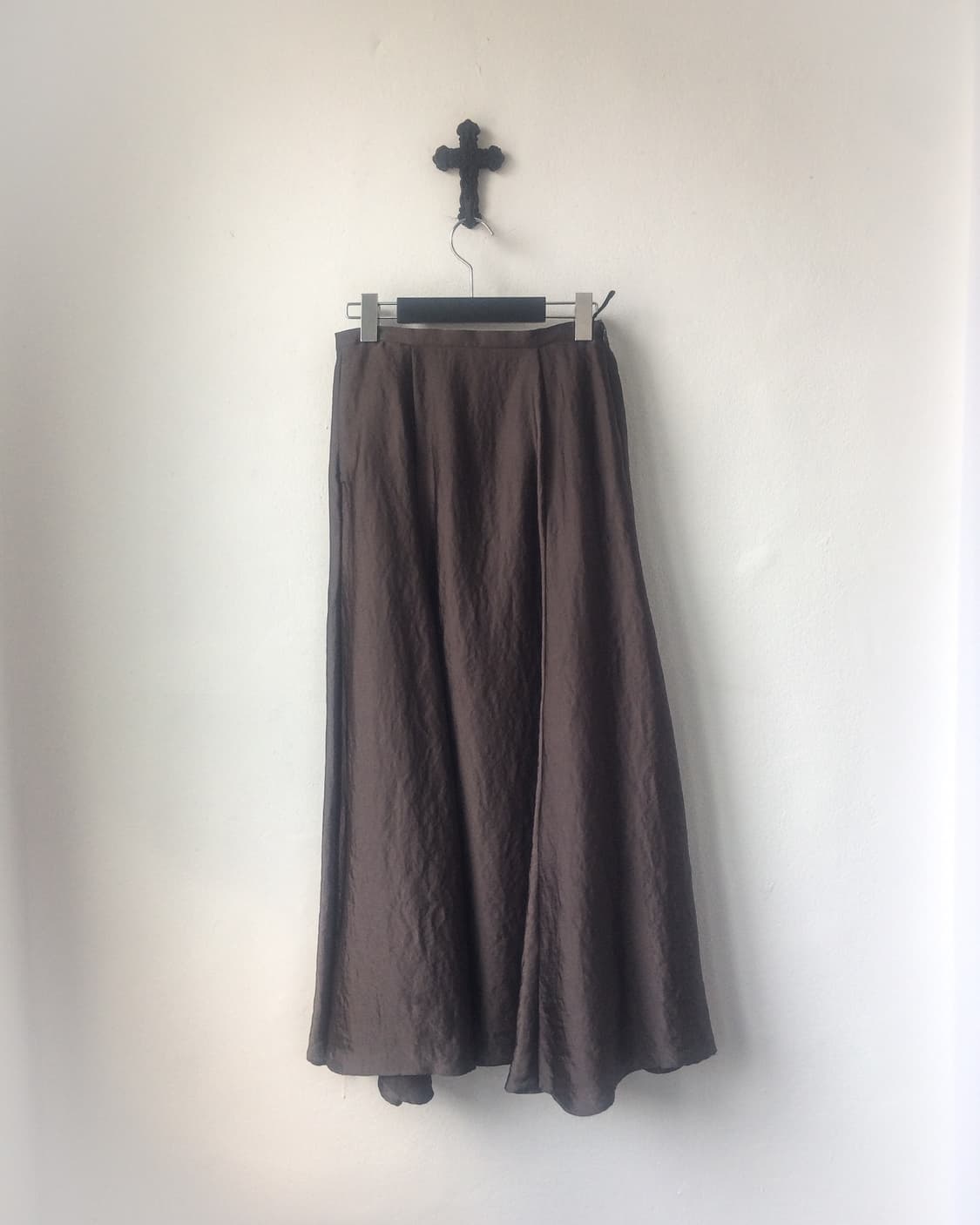 Glossy long skirt 상품이미지3