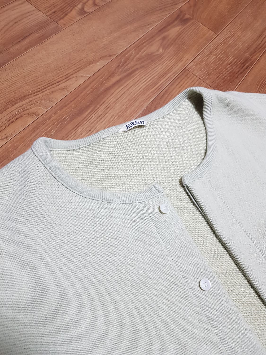 Auralee 오라리 해비  코튼 가디건 5사이즈 상품이미지2