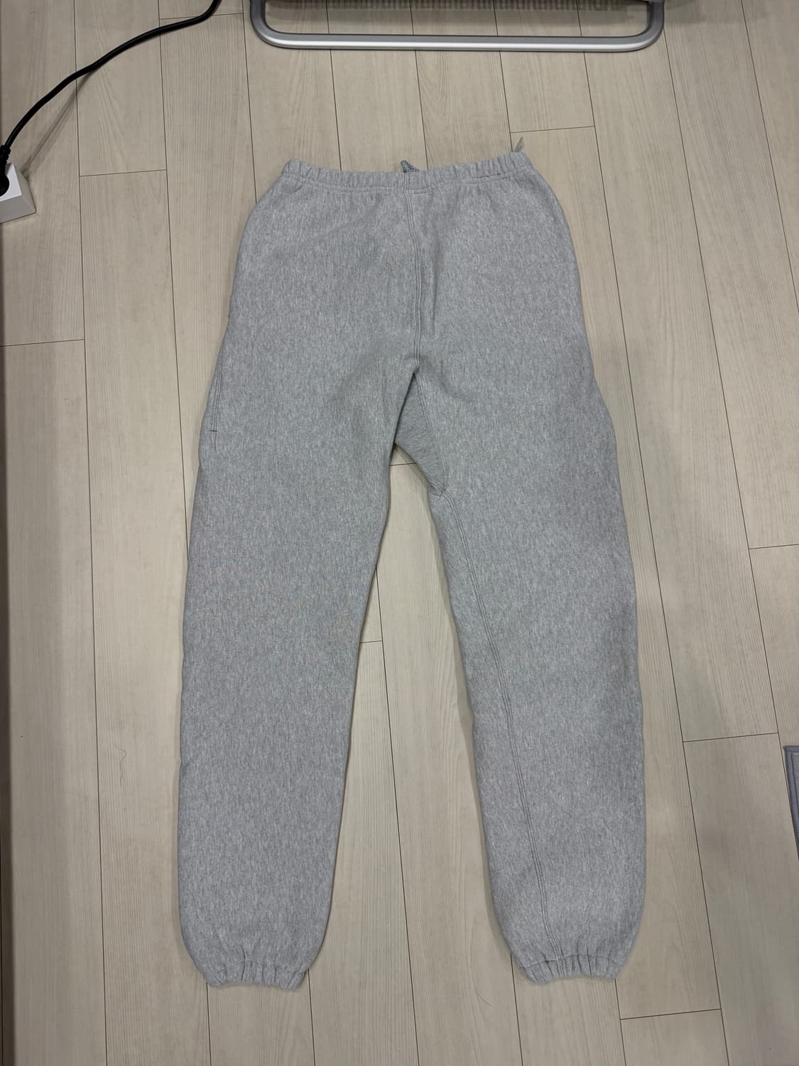 [L] 캠버 크로스니트 스웻팬츠 그레이 상품이미지2