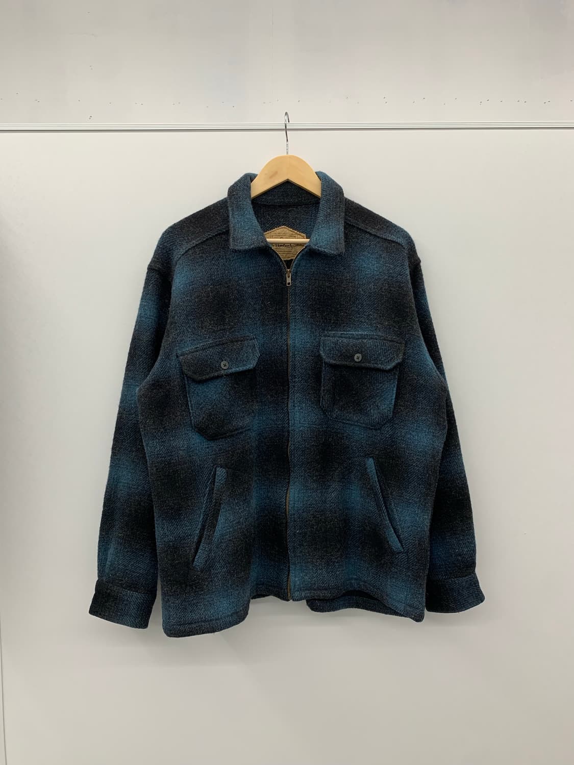 90s woolrich 옴브레 자켓 상품이미지1