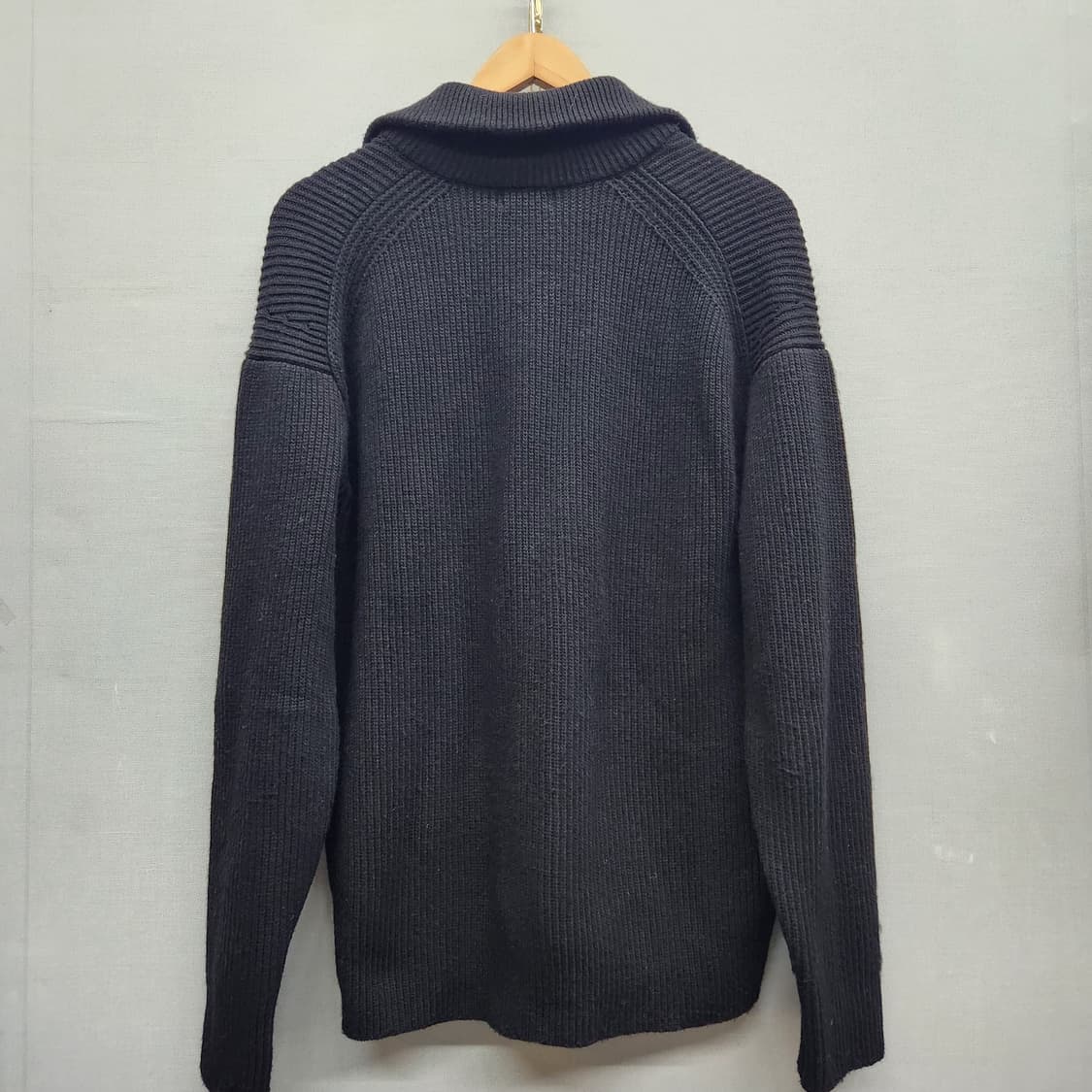 무신사스탠다드 풀 니트 반집업  XL 상품이미지3