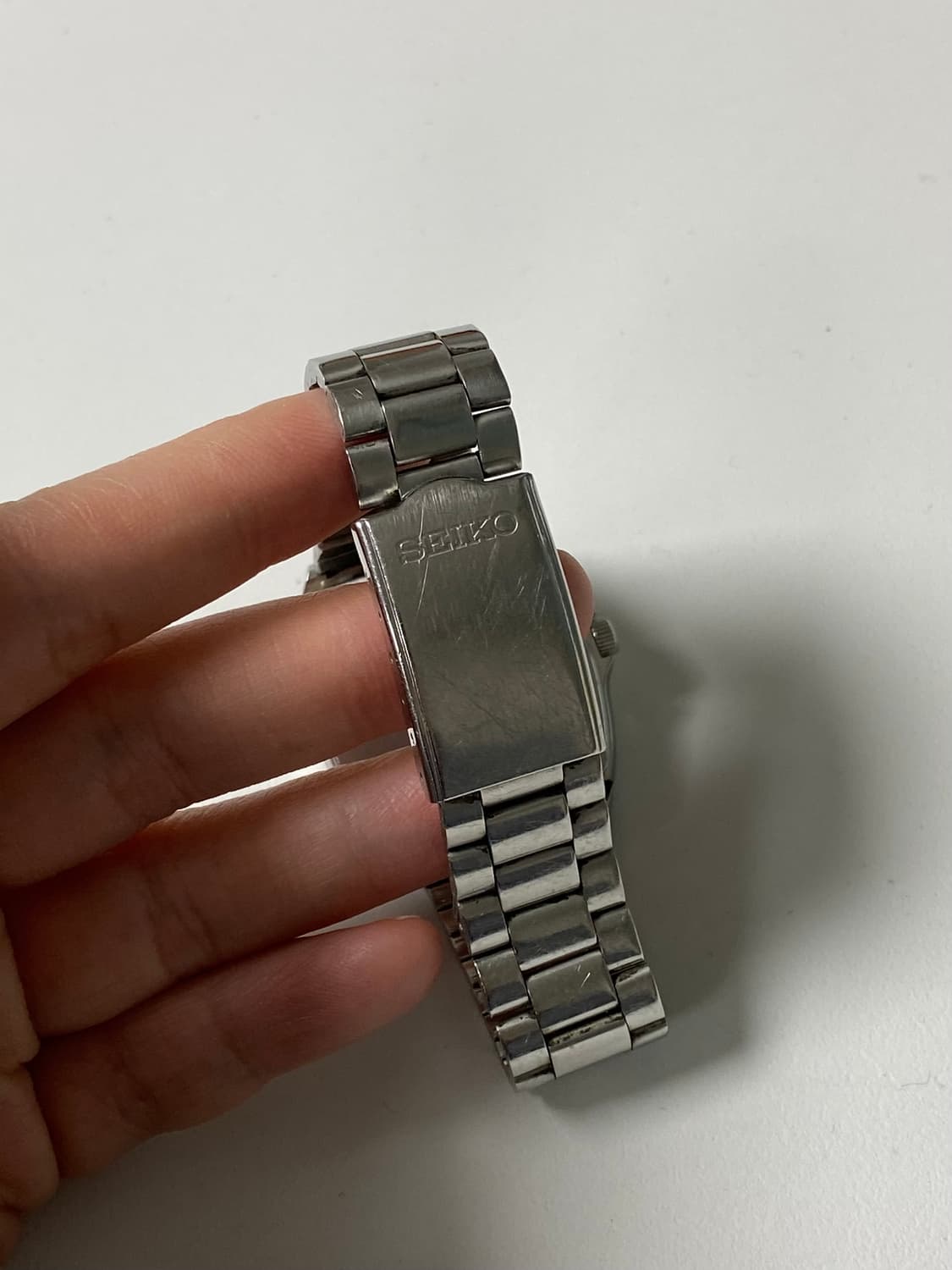 Seiko 세이코 스피릿 쿼츠 스퀘어 데이데이트 상품이미지3