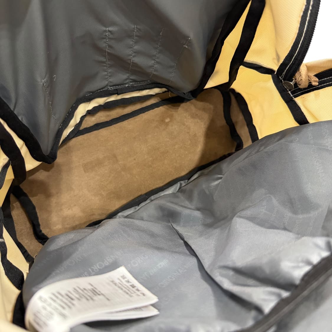 잔스포츠 빈티지 라이트팩 아이보리 백팩 가방 상품이미지5