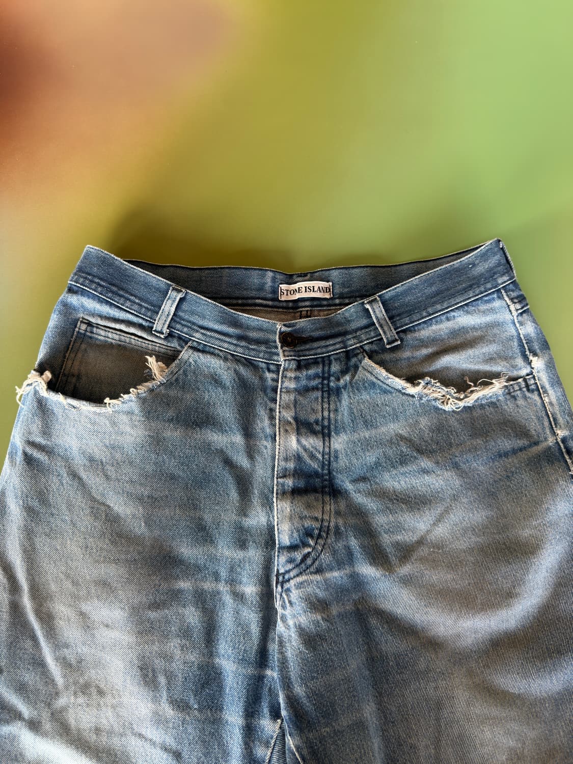 90s 스톤 아일랜드 green edge *rare 상품이미지5