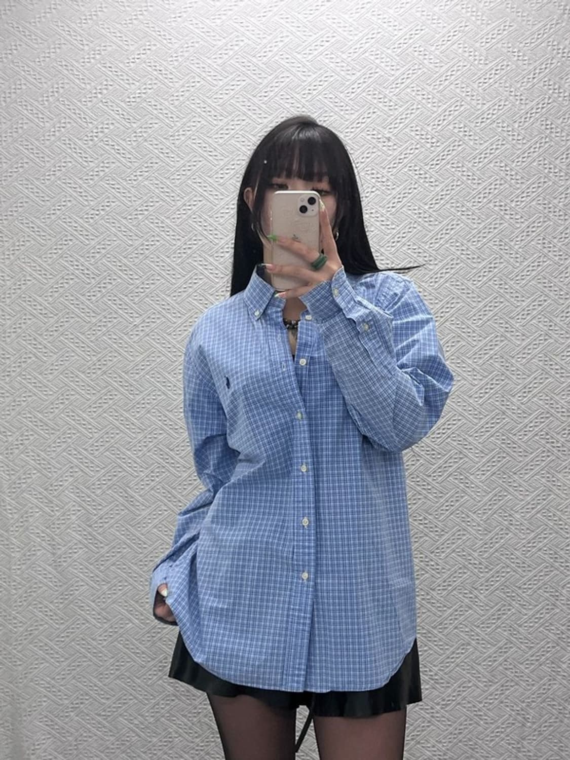 폴로 랄프로렌 컨트리 빈티지 모던캐주얼 체크 셔츠 L C09277 상품이미지2