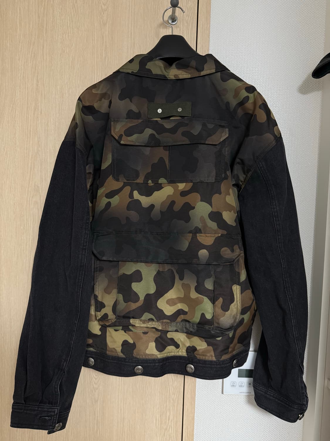 앤더슨벨 카모플라주 집업 데님자켓 XL 상품이미지2