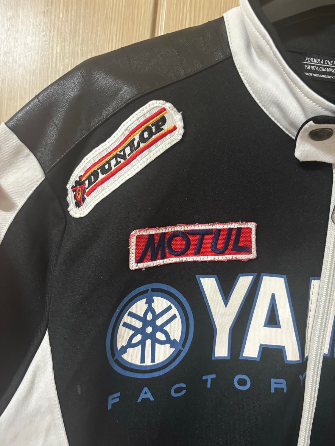 야마하 레이싱 블랙 져지 상품이미지3