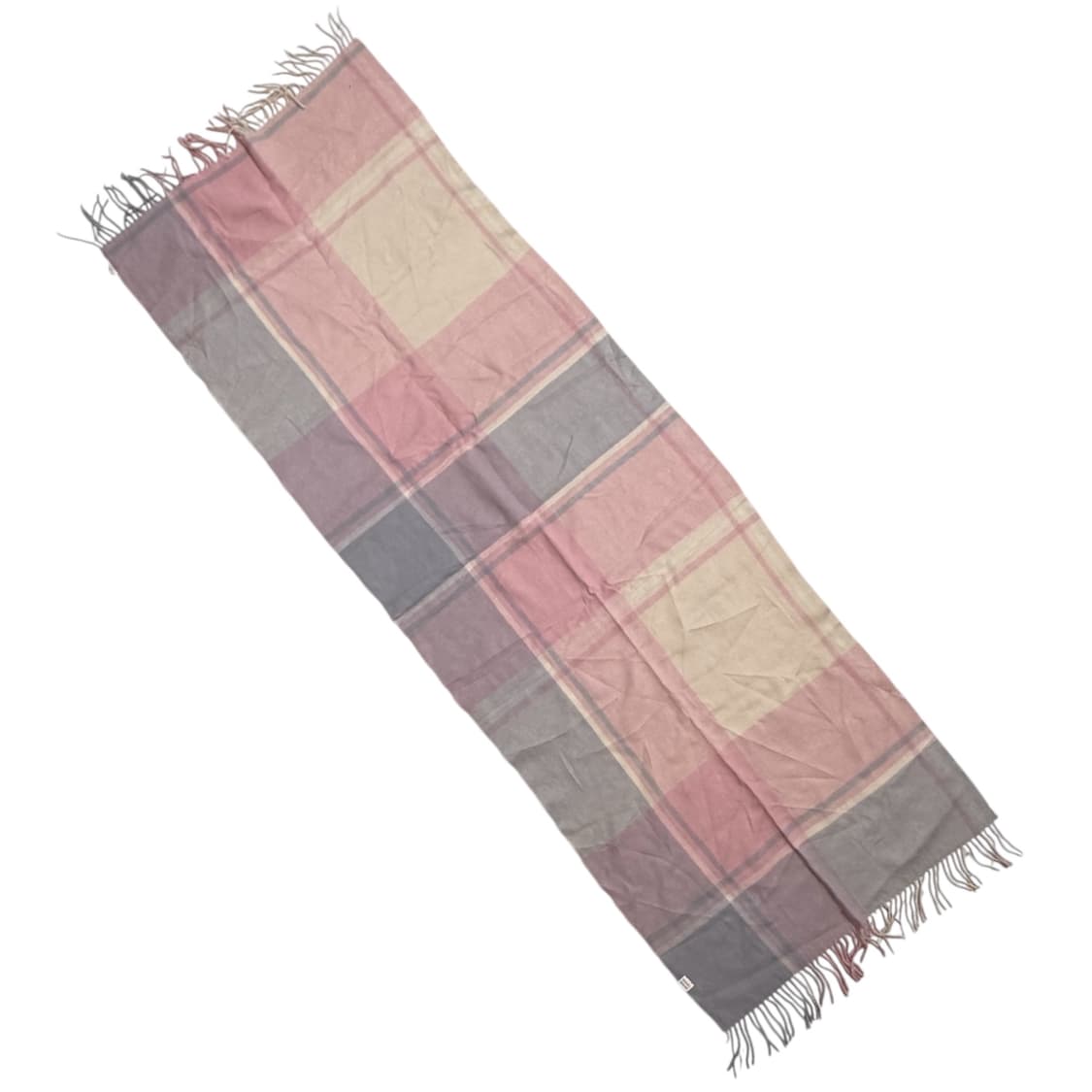 BEAMS DESIGN 캐시미어 혼방 클래식 체크 머플러 상품이미지5