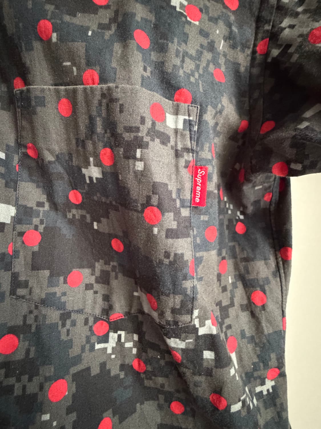 슈프림 꼼데가르송 셔츠 xs  상품이미지4