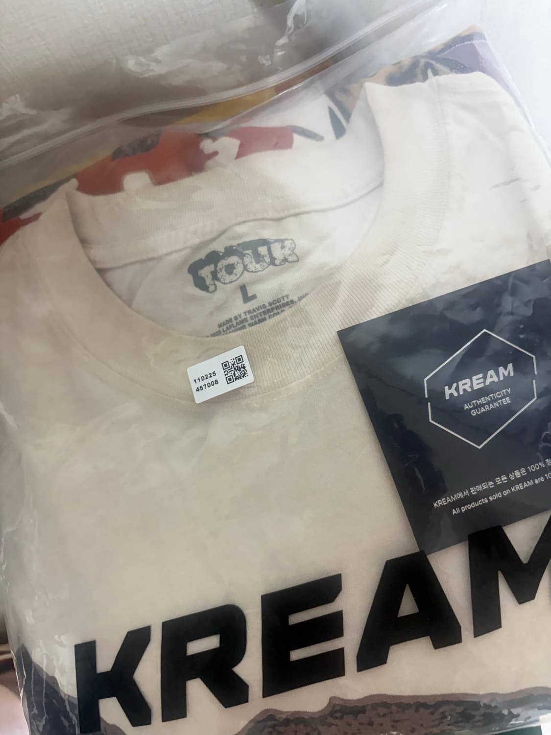 새상품) 트래비스 스캇 머천 L사이즈 상품이미지2