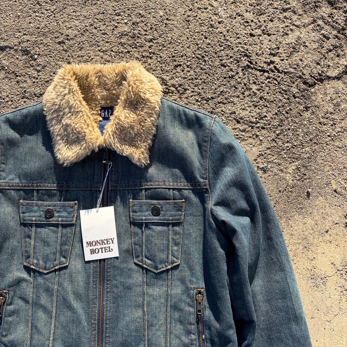 GAP 갭 빈티지 쉐르파 데님자켓 M 상품이미지2