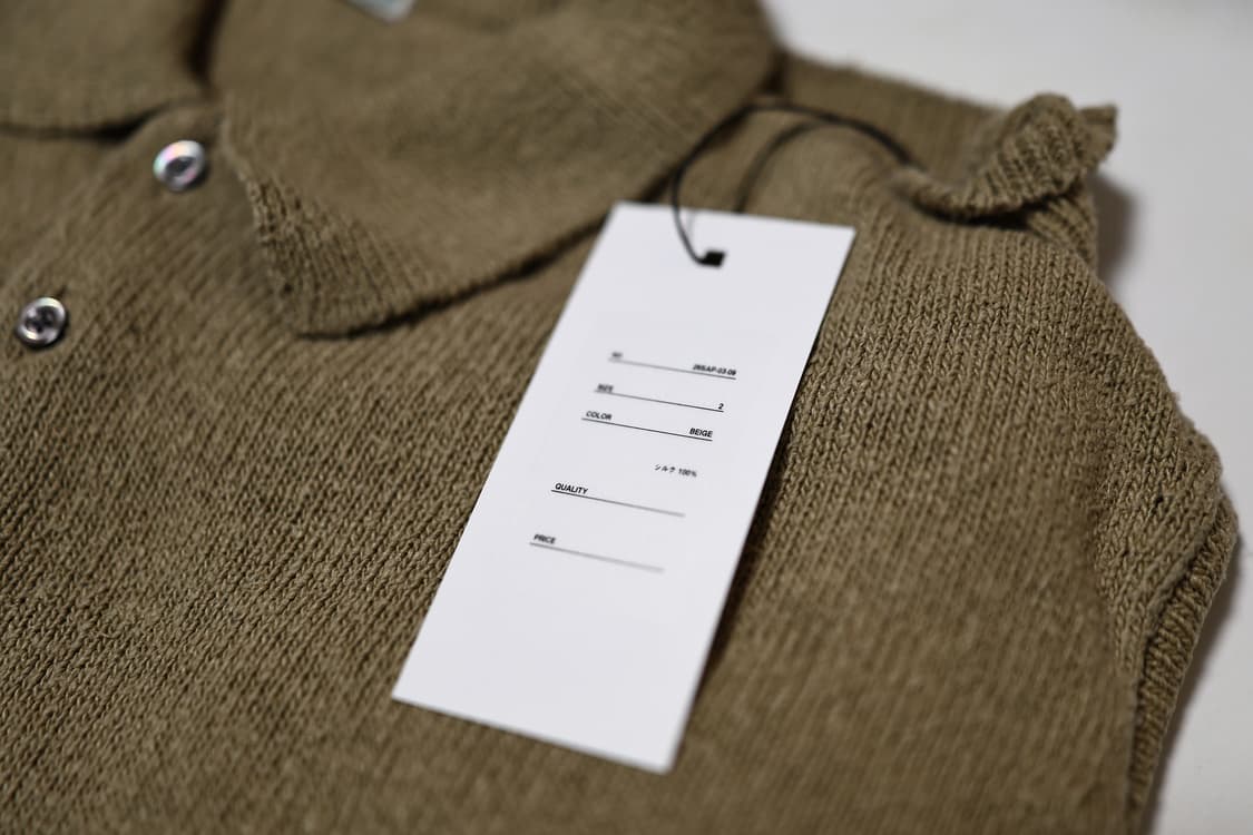 [2]26ss 아프레쎄 워시드 실크 넵 폴로 셔츠 베이지 상품이미지4