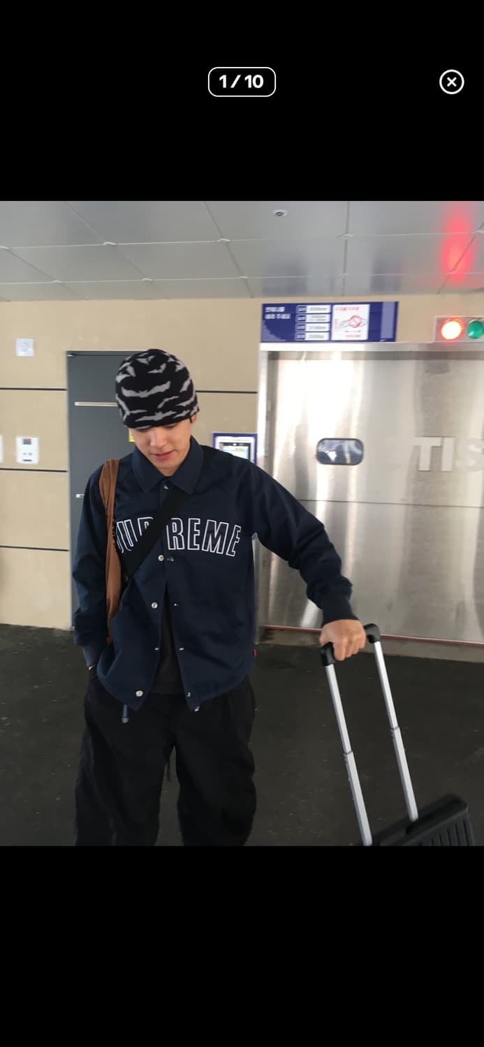 슈프림 코치 자켓(정품) 상품이미지1