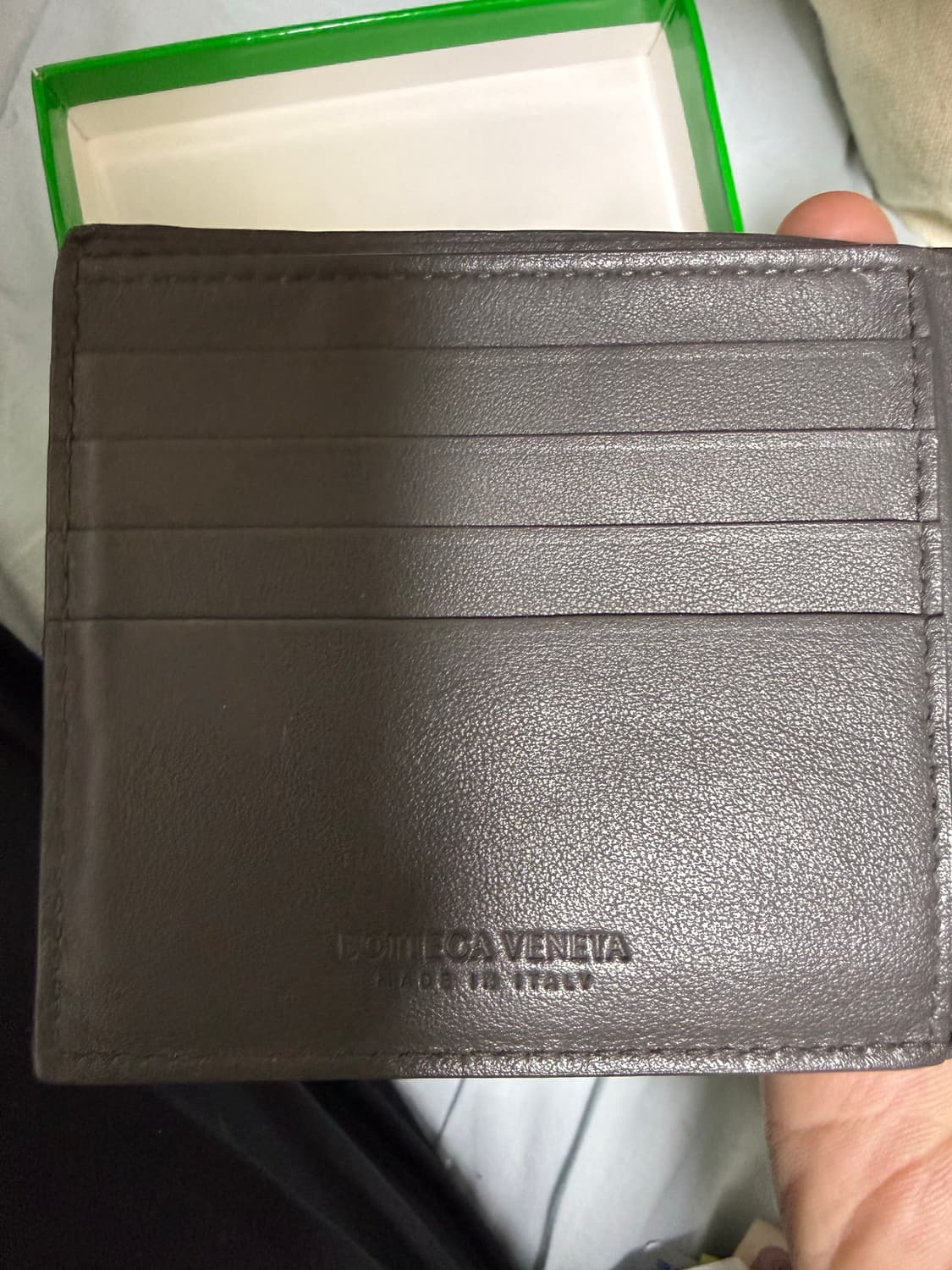 보테가베네타 인트레치아토 반지갑 (그레이) 상품이미지5