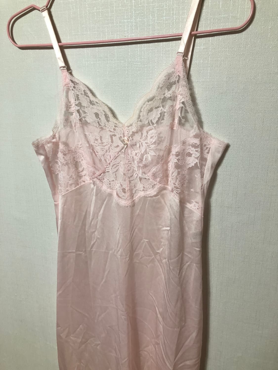 Baby Pink Lace Slip 상품이미지4