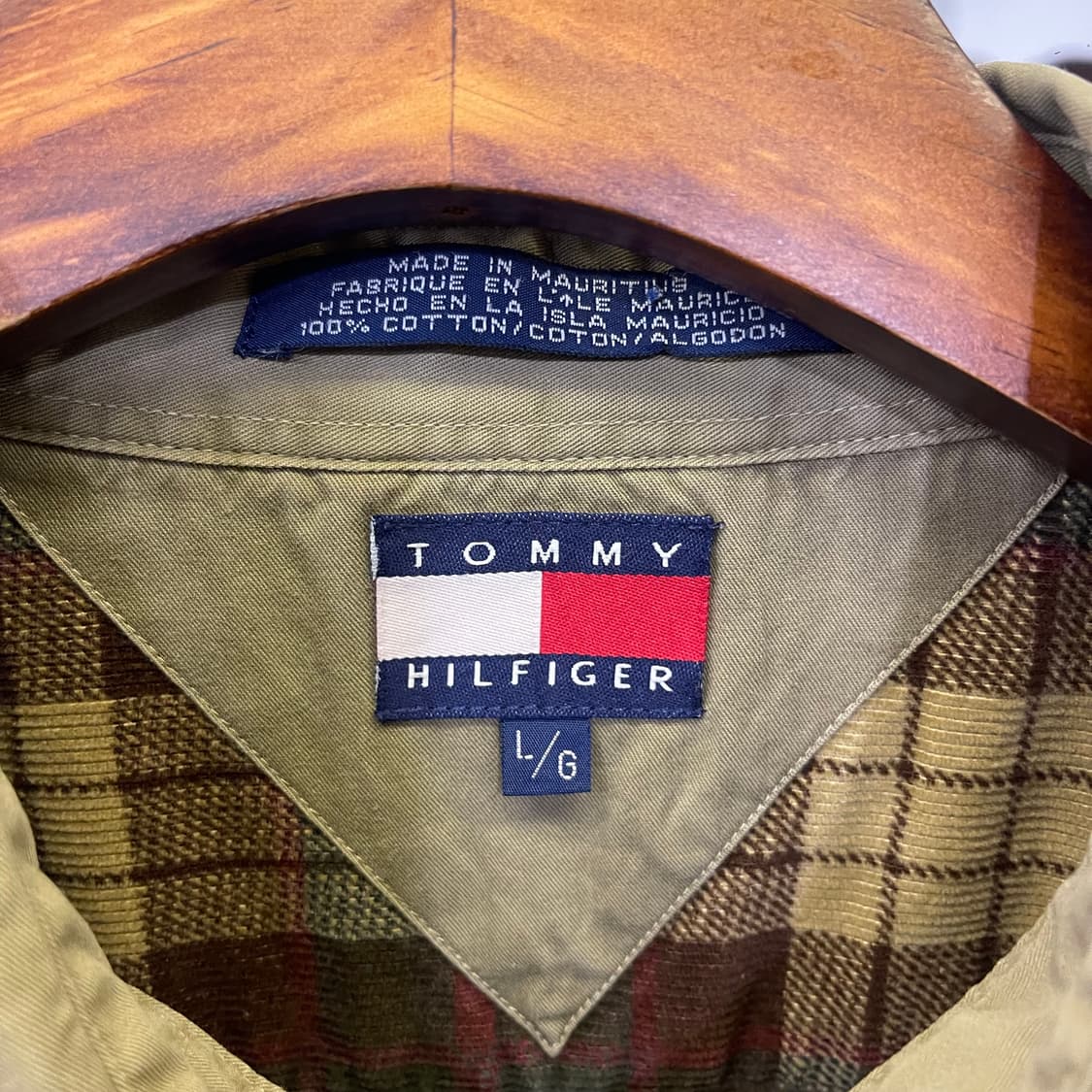 90's 타미 힐피커 멀티셔츠 상품이미지3