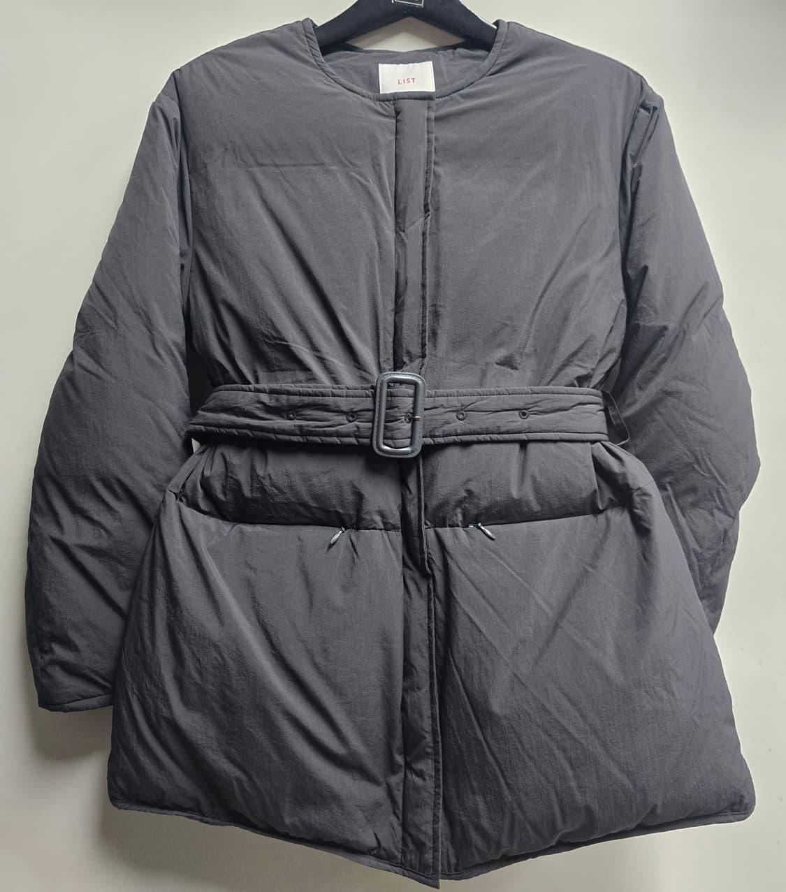 리스트 패딩 하프자켓 55(여유핏) 상품이미지1