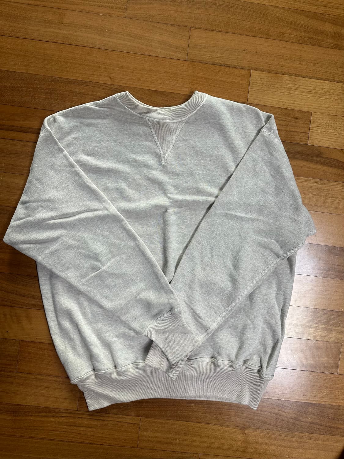 웨어하우스 스웻셔츠 LOT 401 PLAIN OATMEAL 44 상품이미지2