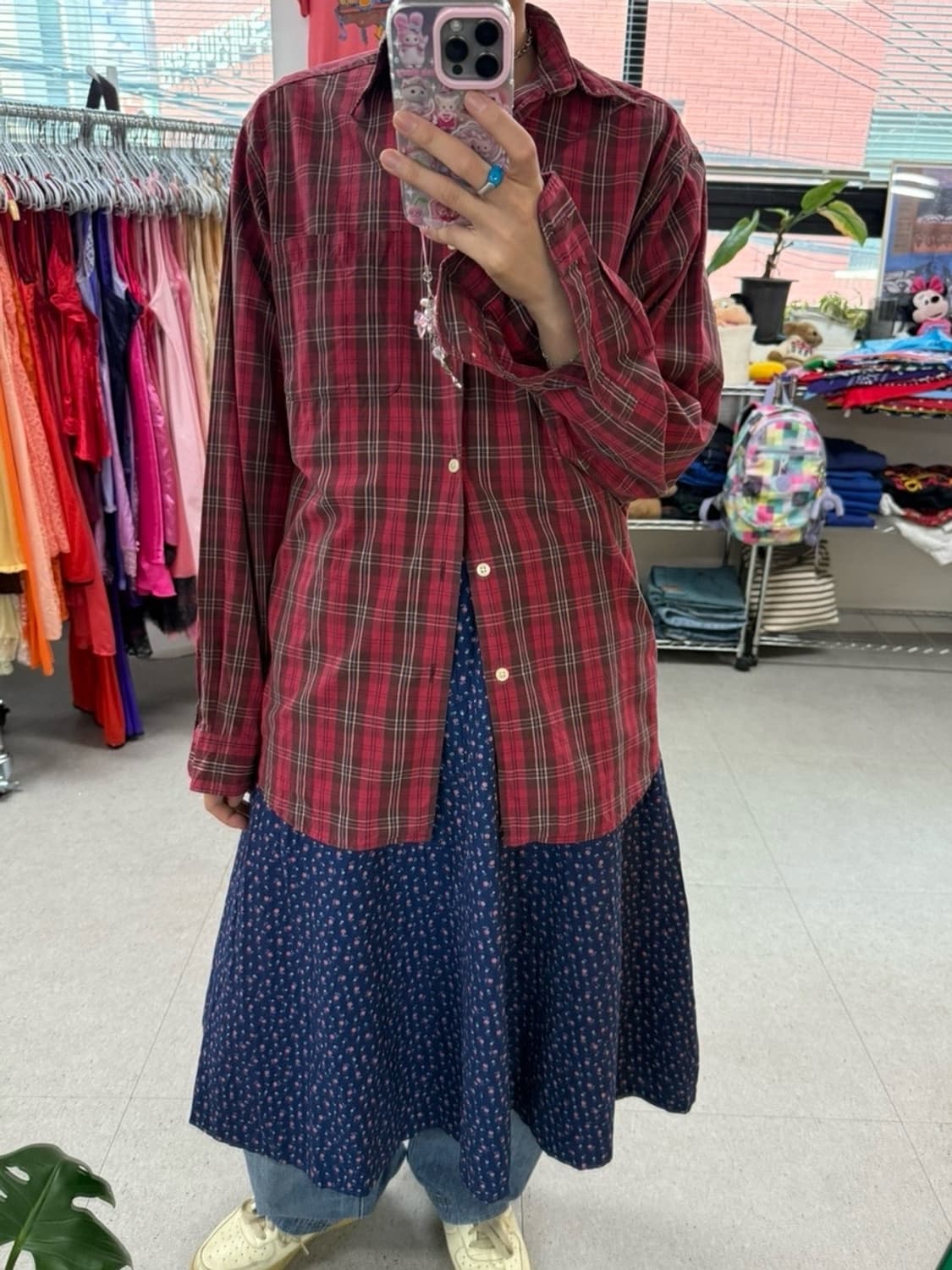 Gap check shirt  상품이미지2