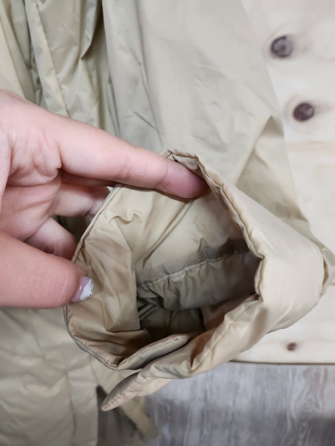 493) 자라 ZARA 오버핏 경량 패딩 상품이미지5