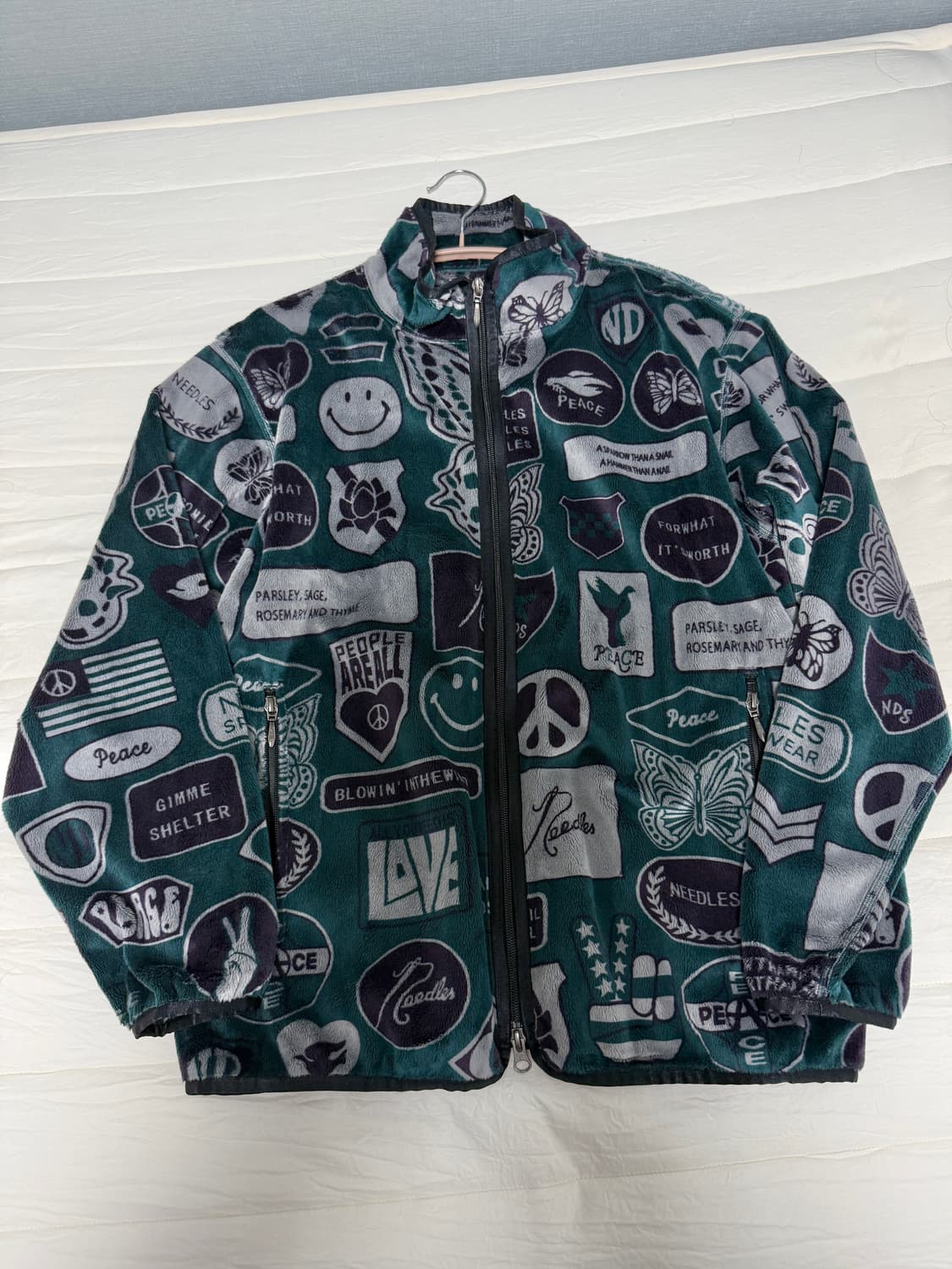 니들스 SPORTSWEAR W.U PIPING JACKET MICRO F 상품이미지1