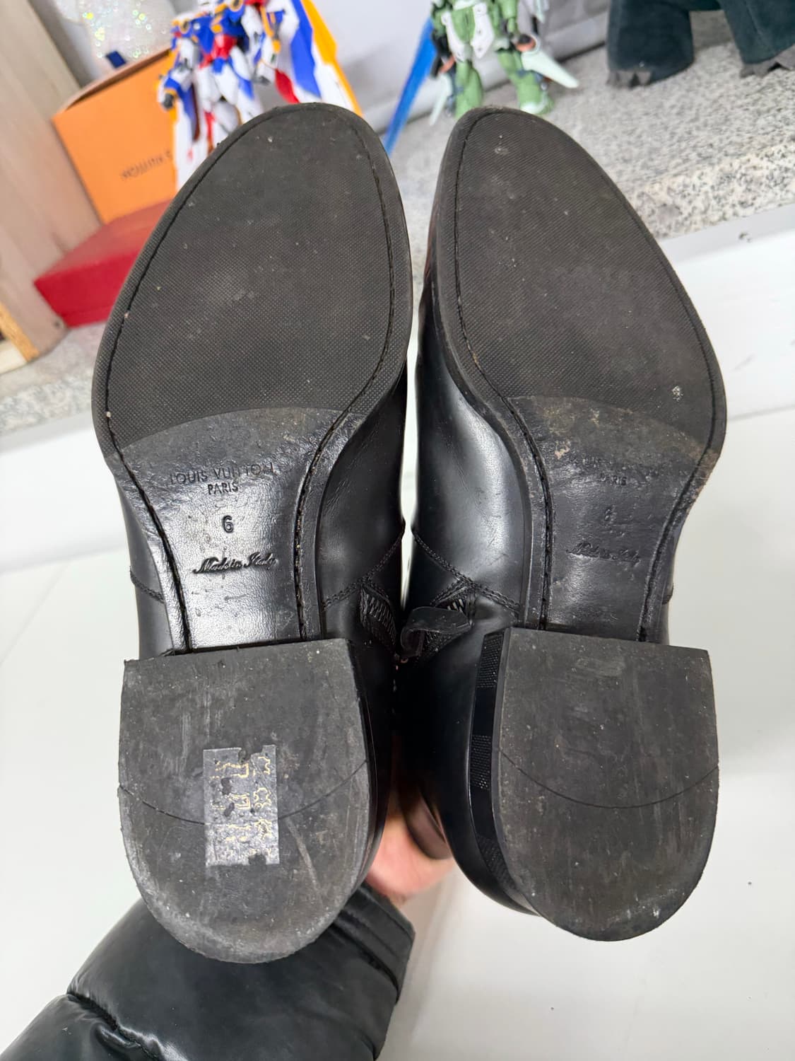 정품) 루이비통 남성 가죽 첼시부츠 6(255-260) 상품이미지10