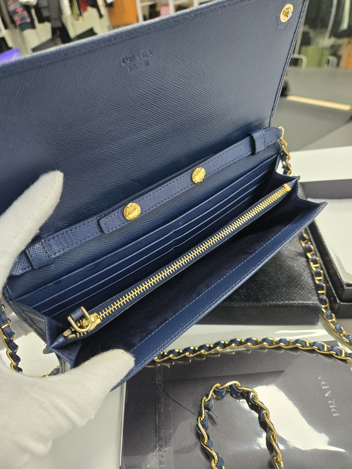 [A급컨디션]프라다 사피아노 미니백 상품이미지6