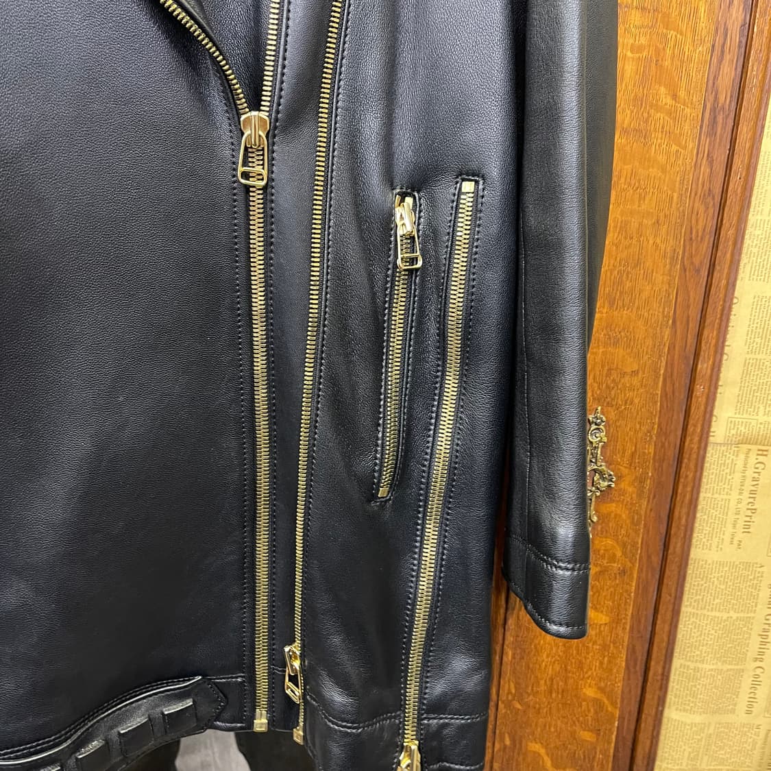 Techne by ALEA leather jacket 상품이미지5