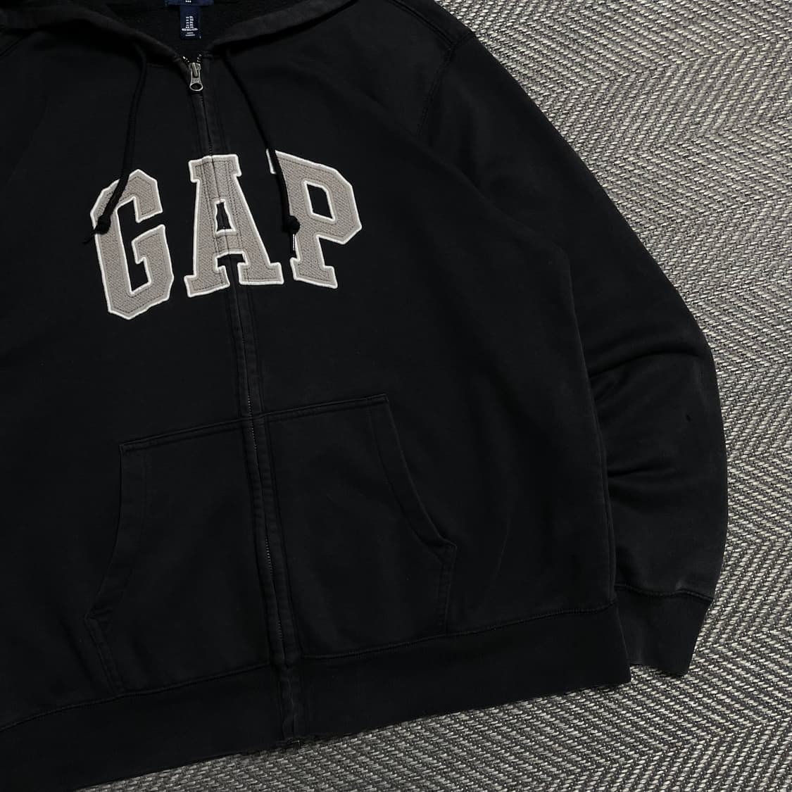 GAP 빅로고 박시핏 베이직 후드 집업 y 5480 상품이미지3